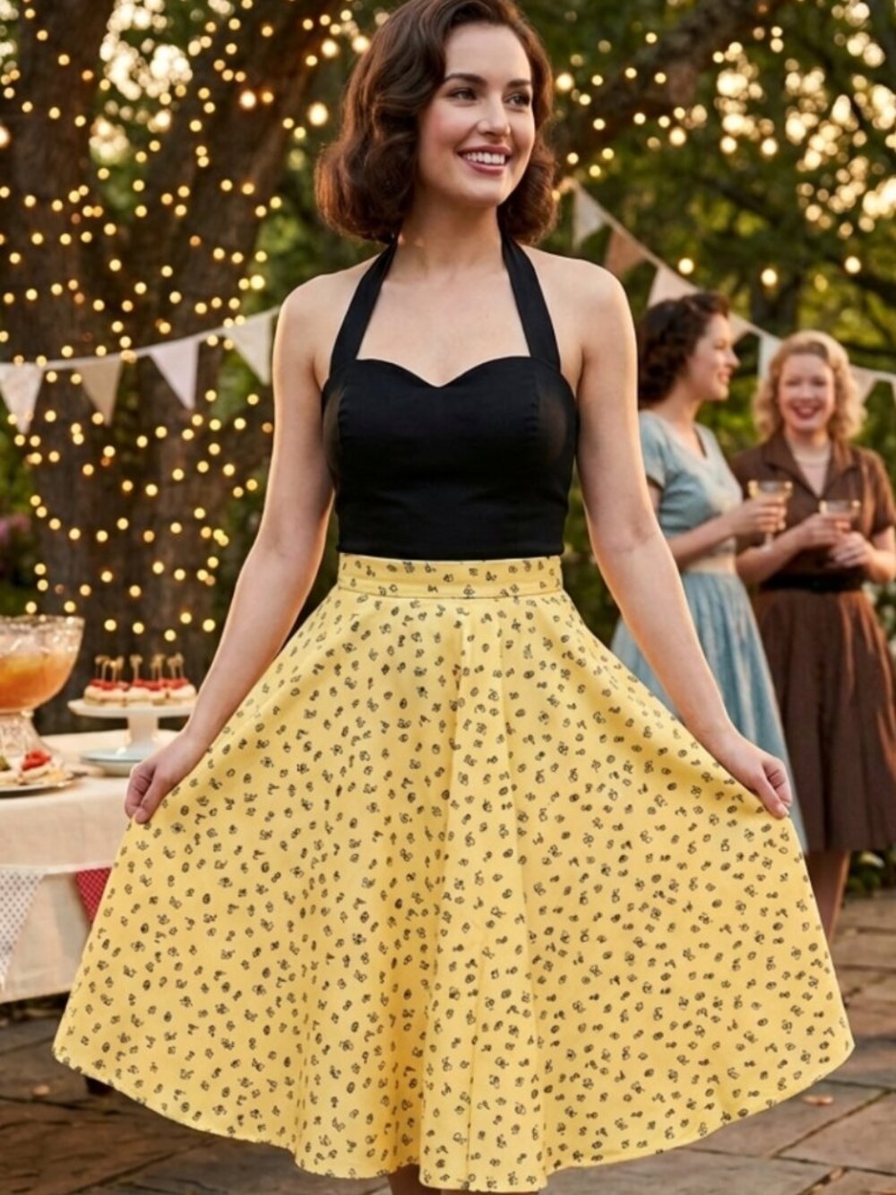 Annette Skirt in Save the Bees